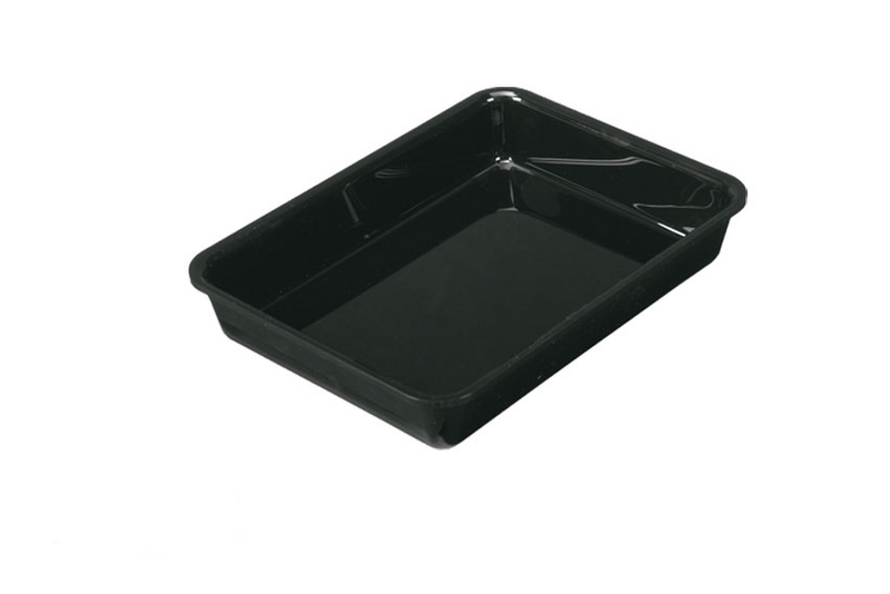 Dikdörtgen sunum kasesi - GN 1/2 - 265x325x80mm - Siyah