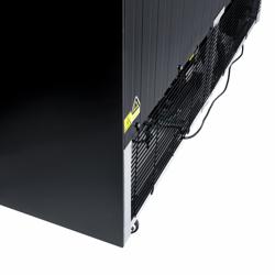 Expositor frigorífico de bebidas / Geladeira preta - 880 litros - com 2 portas de vidro deslizantes