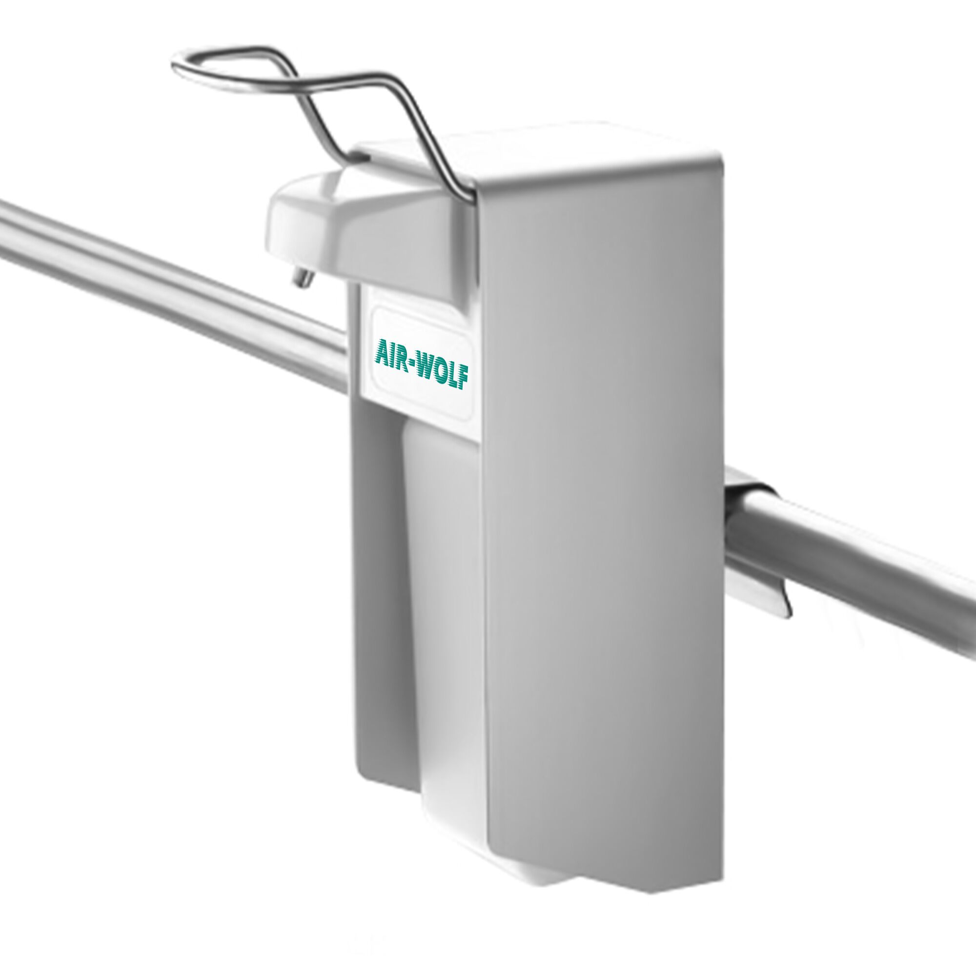 AIR-WOLF | Wandzeepdispenser met bedieningshendel - 500 ml - roestvrij staal