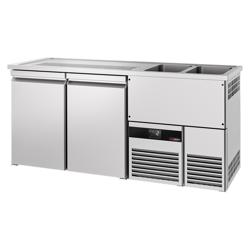 Bancada frigorífica PREMIUM - 1950x700mm - 2 portas