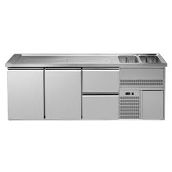 Biertoog Premium PLUS - 2500x700mm - 2 deuren & 2 laden