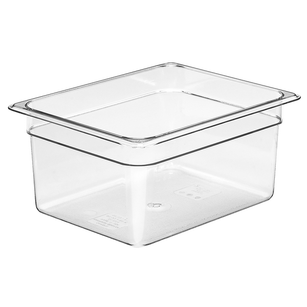 (6 Stück) CAMBRO | CAMWEAR® - Polycarbonat GN-Behälter 1/2 - Clear - Höhe: 150mm