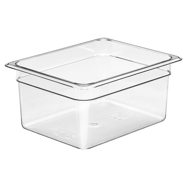 (6 pieces) CAMBRO | Camview® Gastronorm Container - 1/2 - Clear – 150 mm - BPA-free