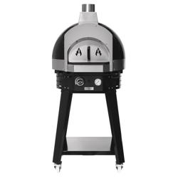 Forno a Gás para Pizzas preto - Base incl.- Alt. 0,83 m
