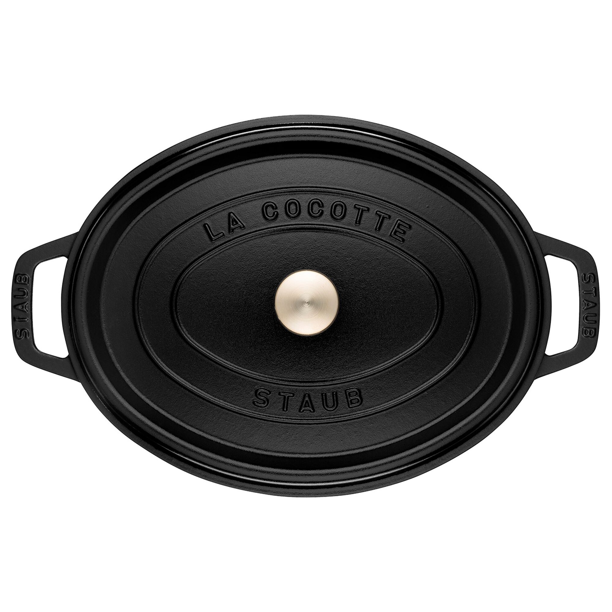 STAUB | LA COCOTTE - Cocotte - ovale - 150 mm - Fonte - Noir
