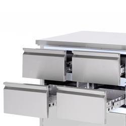 Kühltisch ECO - 1360x700mm - mit 4 Schubladen