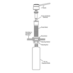 Handzeepdispenser - 1000 ml