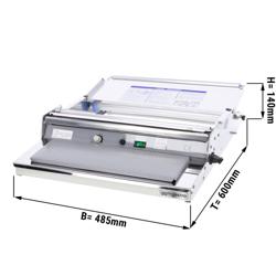 Thermoscelleuse à barquettes - 120W - Format de scellage : 385x125mm