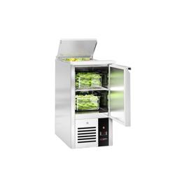 Saladette PREMIUM - 450mm - Einlass für GN-Behälter - 1 Tür