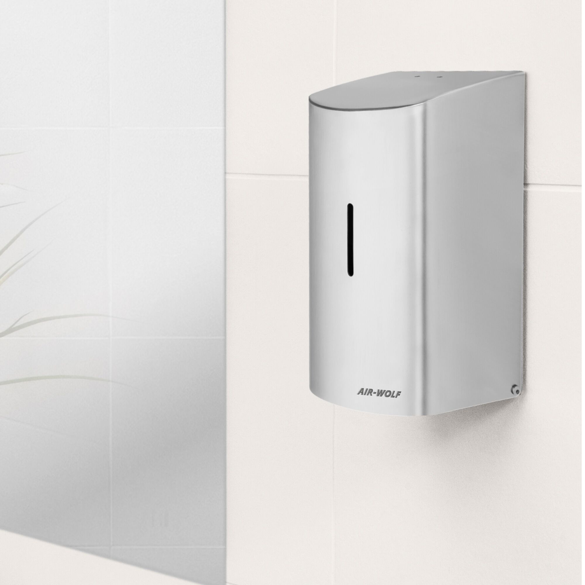 AIR-WOLF | Distributeur de savon & désinfection avec capteur - 500ml - inox 