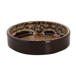 (24 uds) SABANA - Molde para horno - Ø 100mm - Marrón / blanco