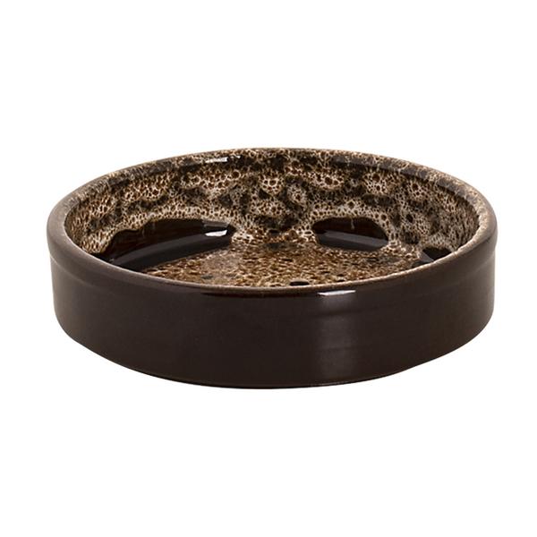 (24 pieces) SABANA | Stoneware Ramekin Baking Dish – Round - Ø100 mm - H22 mm - Brown/White