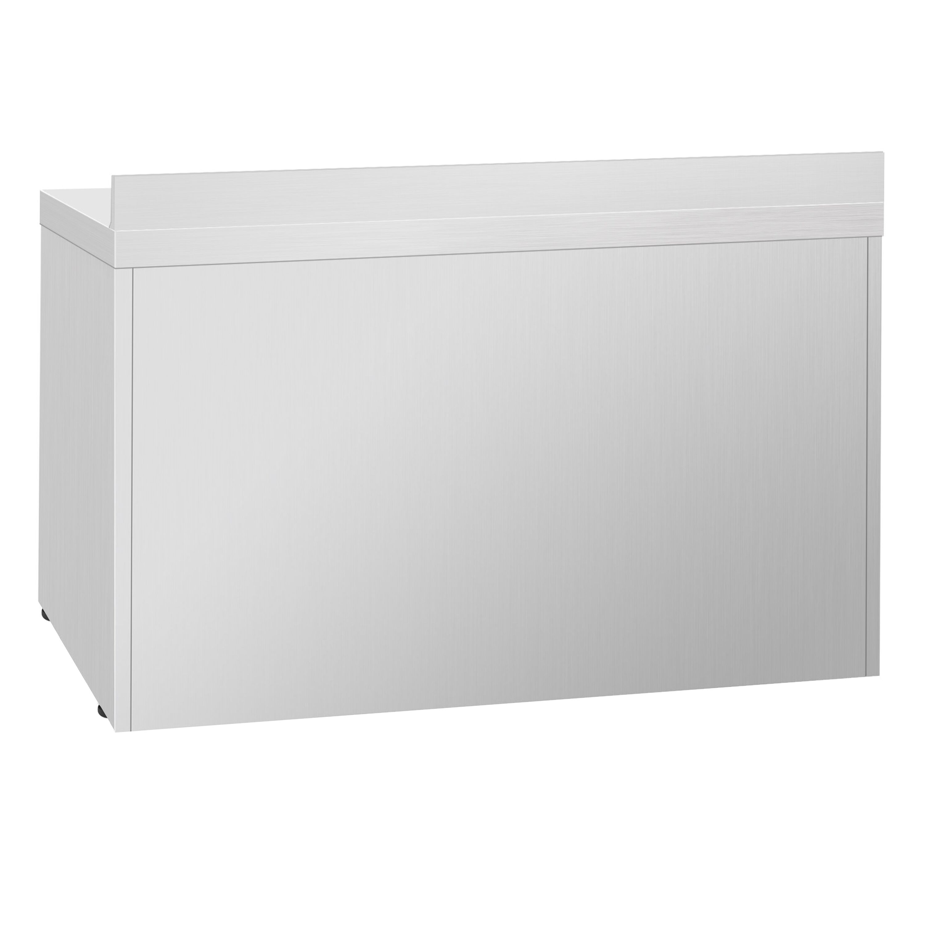 Table réfrigérée PREMIUM PLUS - 1460 x 700 mm - avec 3 portes vitrées - avec dosseret