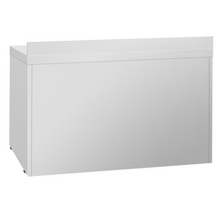 Koelwerkbank Premium PLUS - 1460x700mm - met 3 glazen deuren & achterwand