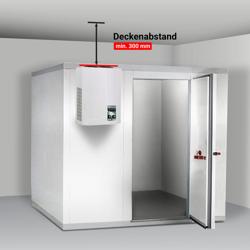 Takmonterat frysaggregat - Typ Monoblock - maximalt för 2,8 m³ - Skyddsklass IP 23