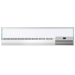 واجهة عرض مبردة علوية PREMIUM PLUS - 1733x353mm - 7x GN 1/4