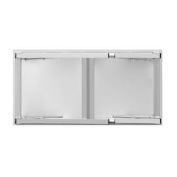 Commercial Stainless Steel Centre Table - 1200x600mm - Foldable