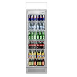 Drankenkoelkast - 595mm - 358L - frameloze glasdeur - met 1 glasdeur & lichtbak - digitaal display