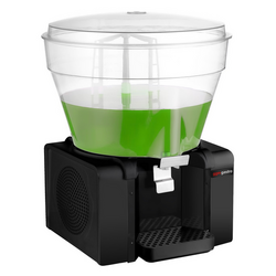 Ayran/distribuidor de zumo - 50 litros - negro