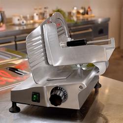 Cortafiambres profesional - 120W - Cuchilla: Ø 220mm