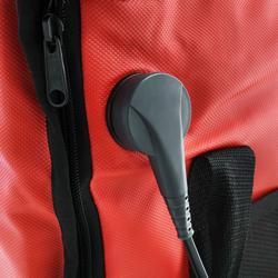 WarmBag / Pizzalaukku PRO - lämmitettävä toimituslaukku - olkahihna - 4 pizzalaatikkoa - 35x35 cm - punainen