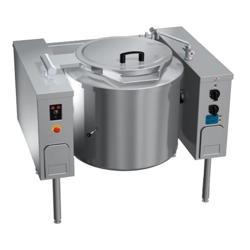 Elektro Kippkochkessel - 18 kW - Indirekte Beheizung - mit Wasserzulauf & Ablasshahn