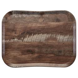 (12 piezas) CAMBRO | CENTURY™ - Bandeja de fibra de vidrio - GN 1/2 - efecto madera de olivo claro - lisa