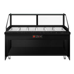 Vitrină calda 2,1 m - pentru 6x GN 1/1