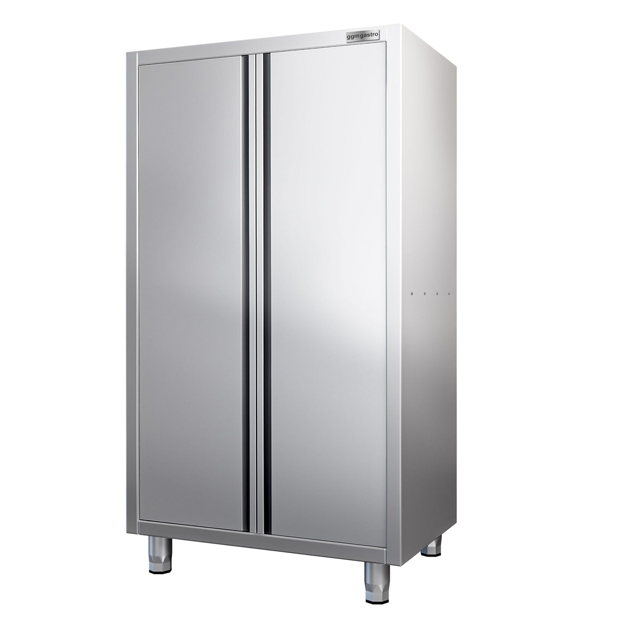 Armoire de travail en inox PREMIUM - 1000x700mm - 2 portes battantes - Hauteur: 1800mm
