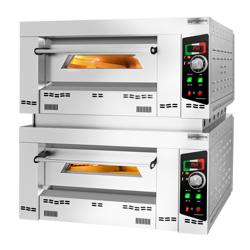 Kaasulla toimiva pizza-uuni - 4+4x 34cm - Käsikäyttöinen - välikehyksellä