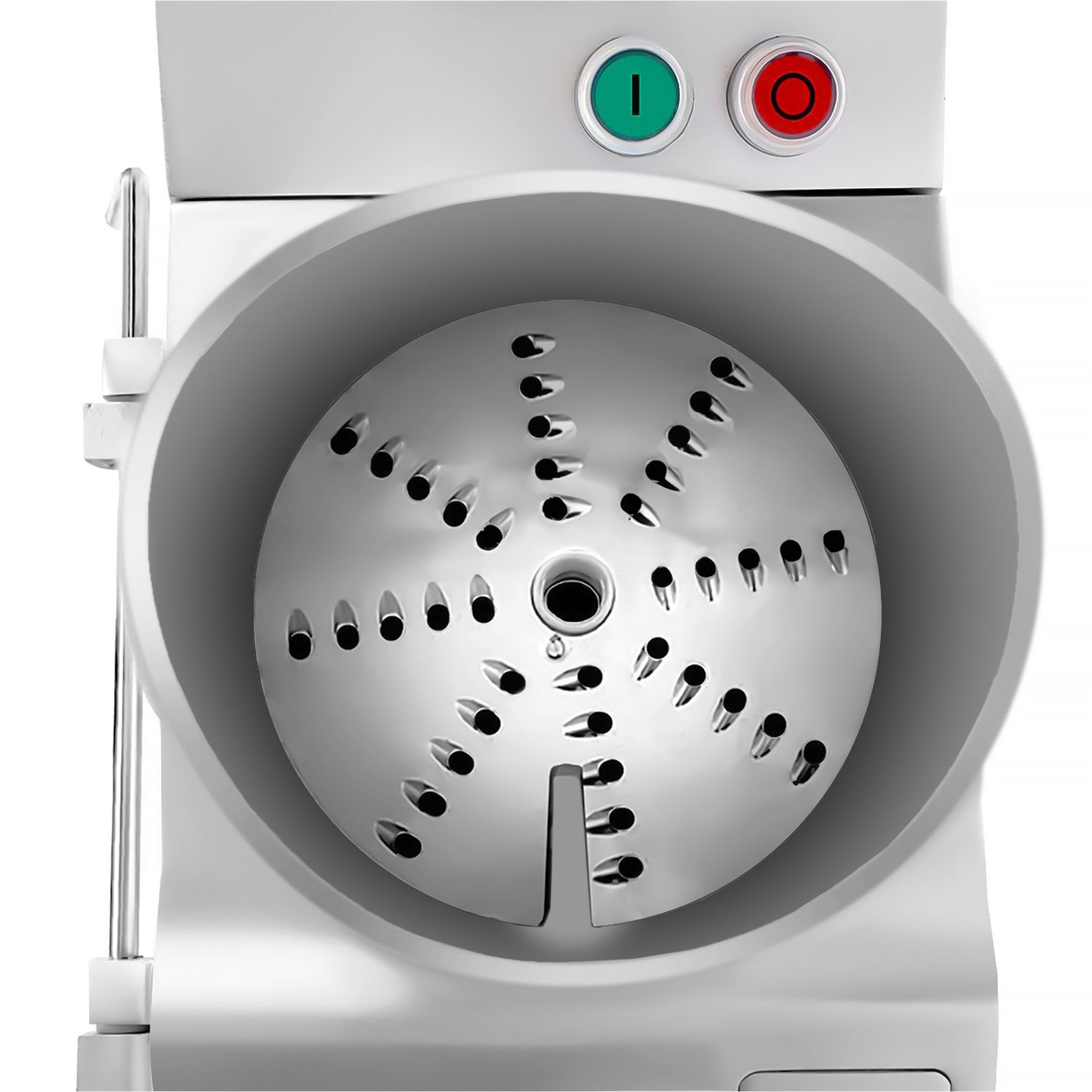Coupe-légumes électrique – 750 watts – ouverture d’alimentation Ø 170 mm – incl. 5 disques de coupe