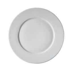 (24 komada) PERA Bijela - Tanjur - Plitak - Ø 210 mm - Bijela boja