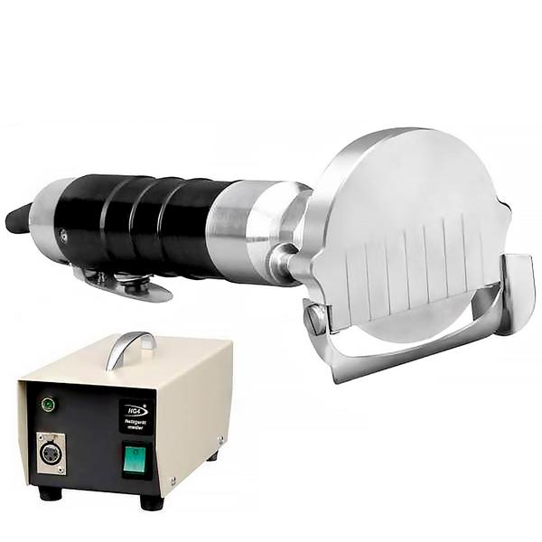 Elektrisch Doner/gyrosmes Professioneel - Capaciteit: 200kg/dag - incl. snijmes, vervangmes, netvoeding