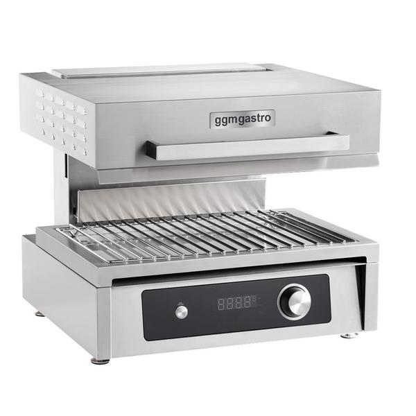 Four à pita électrique / Salamandre à levage – infrarouge – 4,5 kW – 220 V – commande électronique