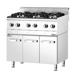 Gasfornuis - 900x600mm - 36,0 kW - 6 pits