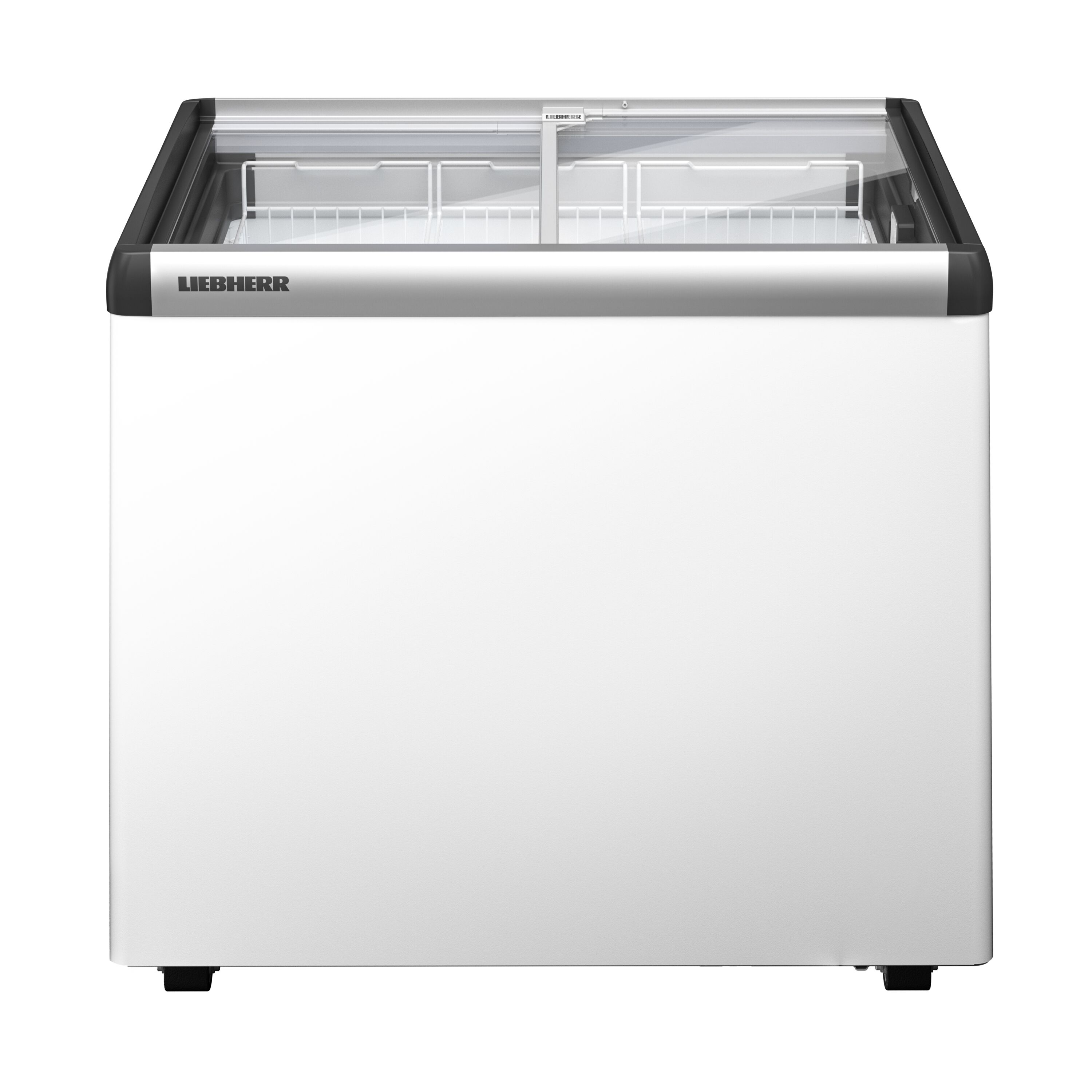 LIEBHERR | Congélateur coffre - 163 litres - Avec couvercle en verre coulissant - Blanc