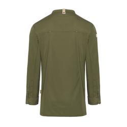 KARLOWSKY | Chaqueta de cocinero Green-Generation - verde musgo - talla: 56