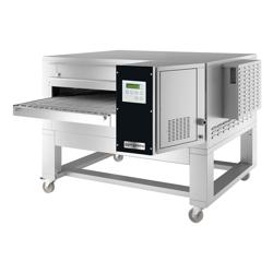 Gas doorloop oven - 2000x2000mm - Digitaal - Bandbreedte: 650mm - incl. onderstel