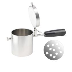 Extrusor de tallarines con tapa para SEPUMFGE-OK - Patatas fritas - 225x80x100mm - compatible con SEPUMFGE-OK#KSEPGE3 y SEPUMFGE-OK#KSEPGE4 - incl. prensa y junta