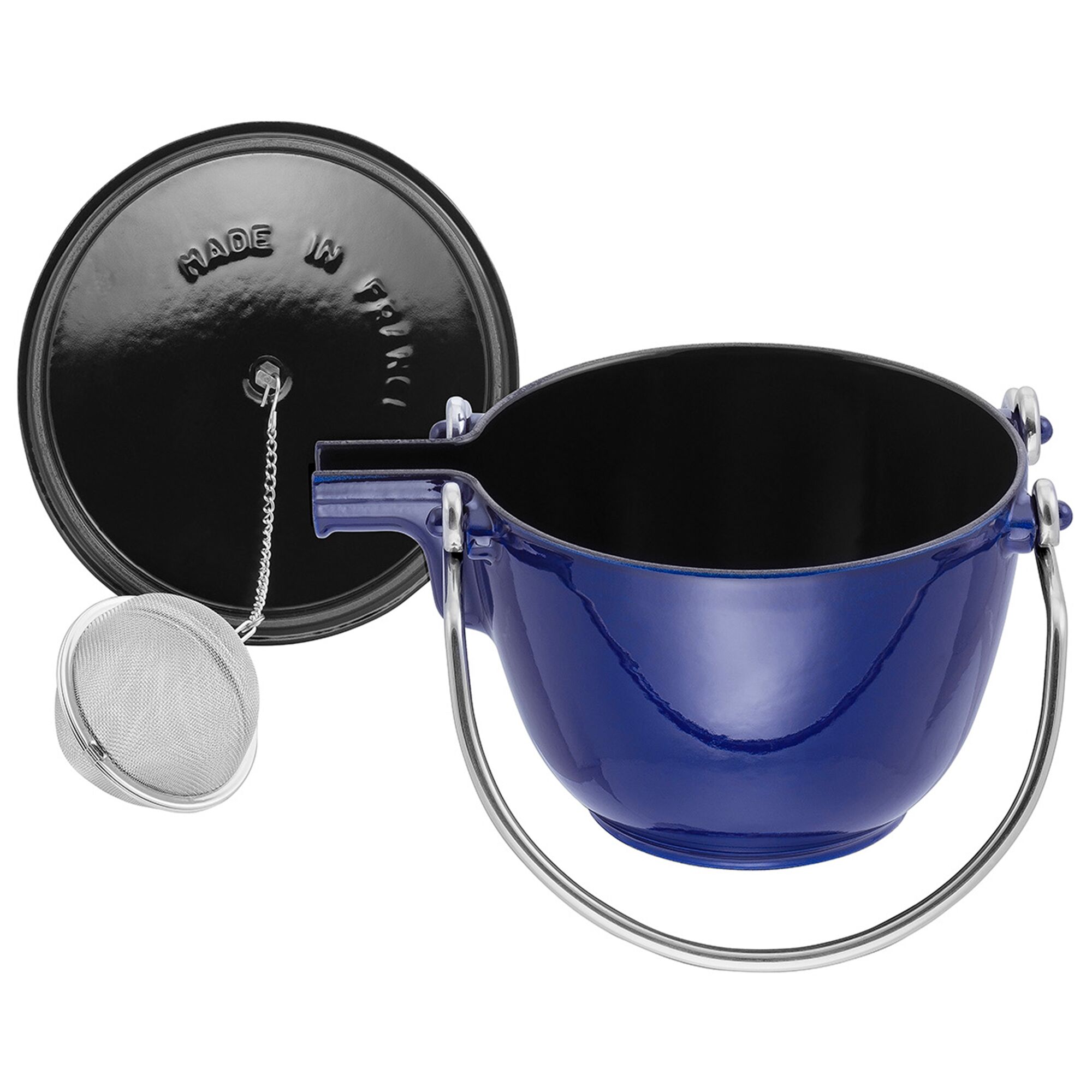 STAUB | SPECIALITIES - Théière - 1,1 litre - Fonte - Bleu foncé