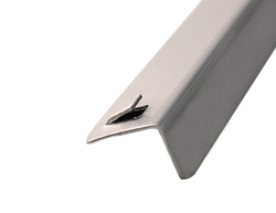 Vodilice od nehrđajućeg čelika - 1x lijevo & 1x desno - 650 mm - Sa plastificiranom potpornom rešetkom - EN 405x630 mm - Prikladno za BKS, POS8 & ZBS8