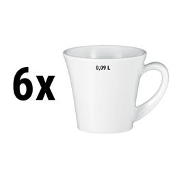 (6 pezzi) SELTMANN WEIDEN | Tazza da espresso - 0,09 litri