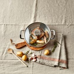 DEMEYERE | Multifunction 7 Frying Pan – Ø200 mm - 7‑Ply Stainless - Non‑Stick - Induction Ready