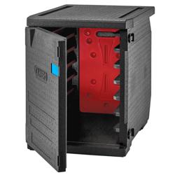 CAMBRO | CAM GOBOX® - Caricatore frontale - EN 600x400 - con 6 binari di supporto - Nero
