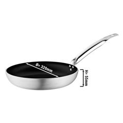 Bratpfanne - Aluminium - Ø 320mm - Höhe: 55mm