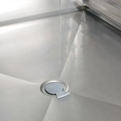 Bakkerij vrieskast RVS PREMIUM - EN 600x800 - 820mm - 609liter - tot -24°C tot -12°C - met 1 deur - geforceerde koeling, LED‑verlichting, slot & automatische ontdooiing