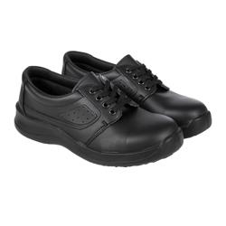 KARLOWSKY | Usedom Steel Toe Cap Safety Shoe S1 SRC Slip-Resistant – Black - EU 36