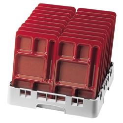 CAMBRO | CAMRACK® - Cestello per lavaggio piatti 1/1 – 9x9 scomparti – 500x500 mm – Grigio