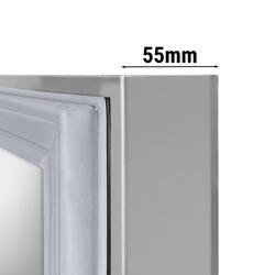 Kühl- & Tiefkühlkombination Edelstahl PREMIUM PLUS - GN 1/1 - 745 Liter - mit 2 Türen