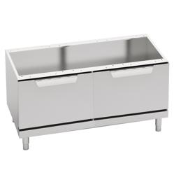 Onderstel - 1200x560x(H)600mm - RVS | met deur(en) - passend voor LORENZO 700 | 700-serie